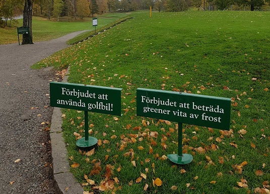 Läs mer om artikeln Golfbilsförbud!